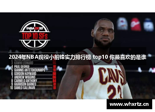 2024年NBA现役小前锋实力排行榜 top10 你最喜欢的是谁