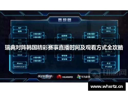 瑞典对阵韩国精彩赛事直播时间及观看方式全攻略